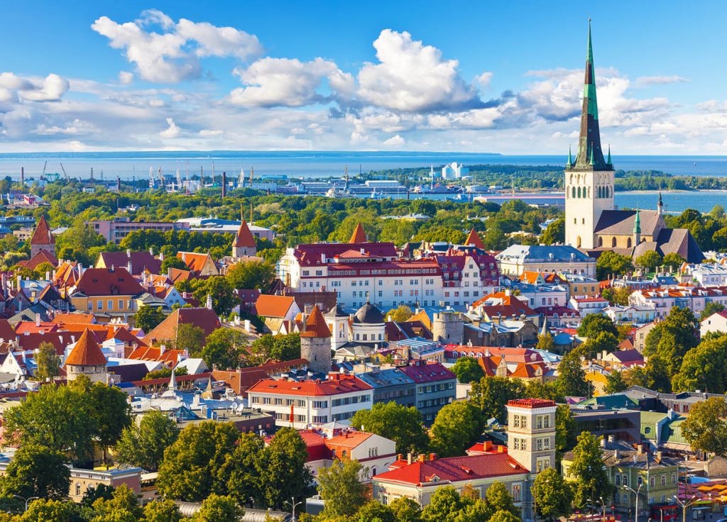 Самые популярные города Эстонии среди туристов