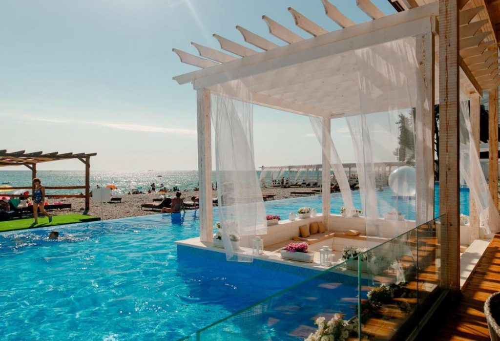 10 лучших отелей Сочи всё включено со своим пляжем