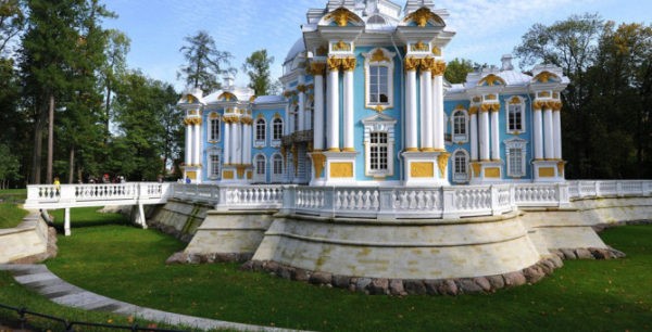 Пушкин (Царское Село): Екатерининский дворец, парк и Янтарная комната