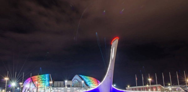 Вечер в Олимпийском парке под песни фонтанов