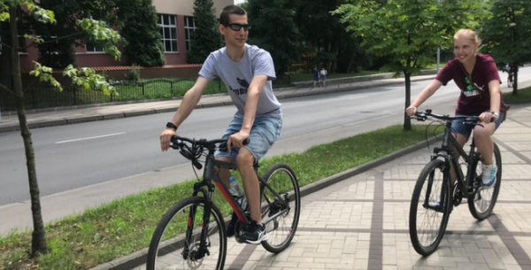 По Калининграду на велосипеде!
