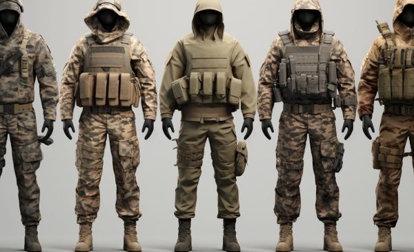  of tactical clothing from America фото