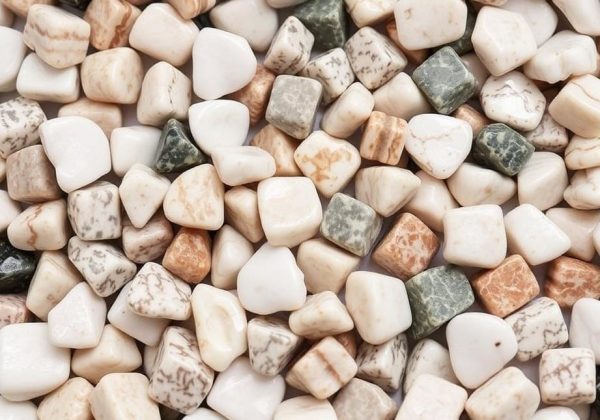 Decorative marble chips Decorative marble chipsфото